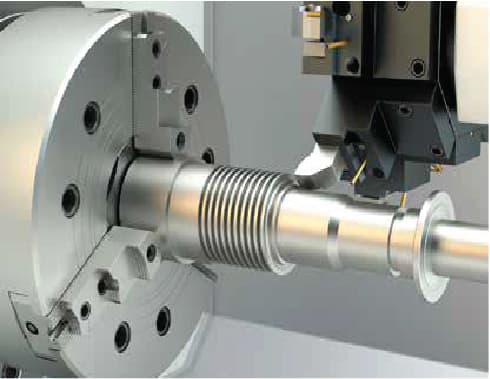 Production of metal parts